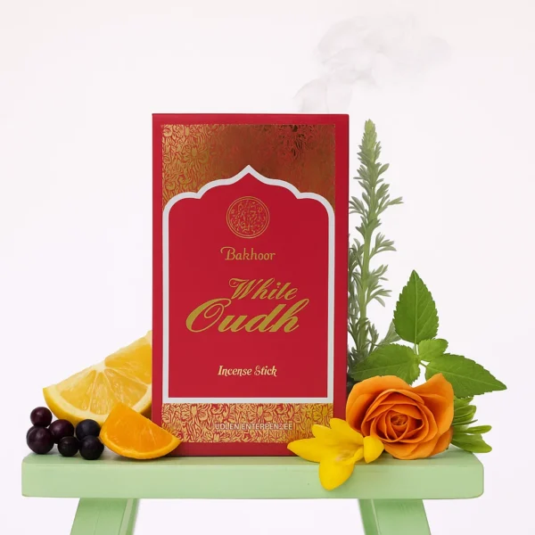 White Oudh – Smooth & Sophisticated Bakhoor Incense Sticks