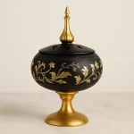 Vintage Style Incense Bakhoor & Oud Burner - Frankincense Metal Burner for Home & Gifting