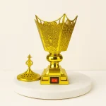 Electric Incense Bakhoor Burner - Premium Metal Burner for Bakhoor, Oud, and Incense (220V) - Image 3