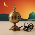 Electric Incense Burner - Gold - Image 3