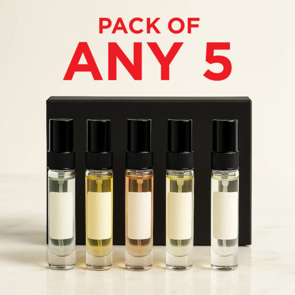 Pack of 5 Men Tester